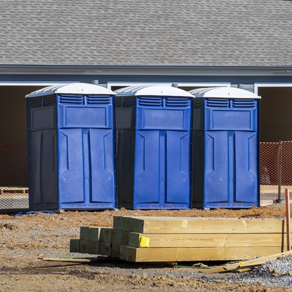 how do you dispose of waste after the porta potties have been emptied in Hartsburg